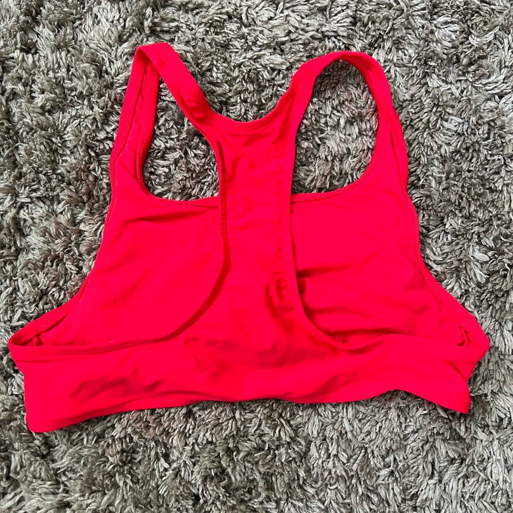 Red NoBo Swim top